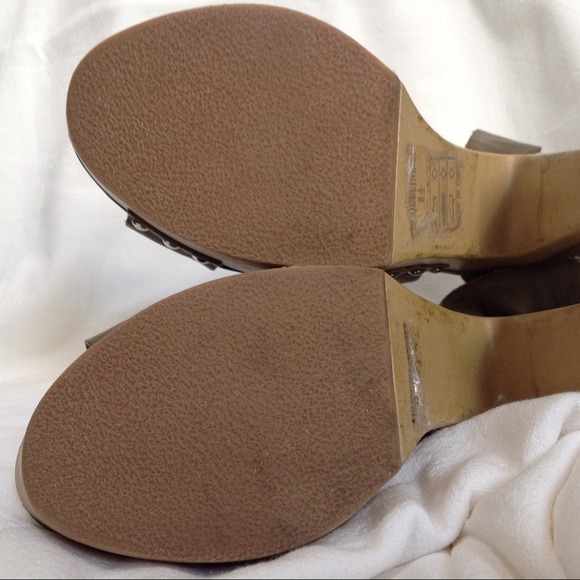 Gomax Limited Edition tan Platform sandal size 8.5 - Picture 4 of 8